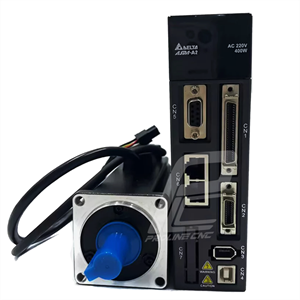 سروو موتور 400w وات delta دلتا ترمزدار 3000 دور rpm سری A2 مدل ECMA-C20604SS کد درایو ASD-A2-0421-M  (دارای کابل و کانکتور)