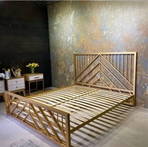 تخت خواب مدرن فلزی مدل B112 مبلمان آپادانا مدل 602972
