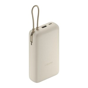 پاوربانک شیائومی PB2030MI ظرفیت 20000 میلی‌آمپرساعت با توان 33 وات و کابل USB-C سرخود