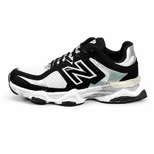 کفش کتانی بزرگ پا مدل نیوبالانس 9060 مشکی سفید New Balance 9060