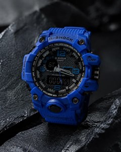 ساعت مچی کاسیو جیشاک GA-B001 آبی کاربنی شیشه ای Casio-5962-G