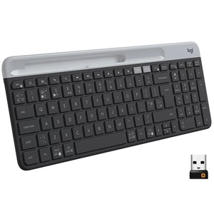 کیبورد بی سیم لاجیتک Logitech مدل K580 با چیدمان Chrome OS