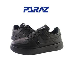 کفش اسپرت زنانه وپسرانه برند نایکی مدل ایرفورس nike airforce مشکی کد 70