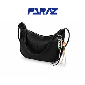 کیف دوشی-دستی زنانه مدل سلین مشکی کد 430
