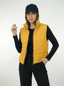 پافر یقه ایستاده مخمل سیلیکونی جلو زیپ