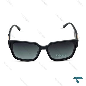 عینک دودی پرادا زنانه مشکی پلاریزه Prada-6487-L