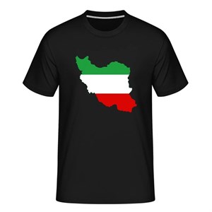 تیشرت طرح نقشه ایران کد 3