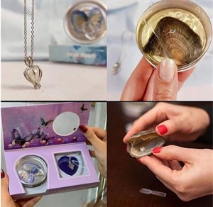 ست گردنبند مروارید عشق (Wish Pearl) - هدیه اختصاصی ولنتاین و روز عشق