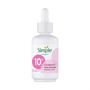 سرم پوست تقویت‌کننده و روشن‌کننده سیمپل مدل Niacinamide B3 حاوی نیاسین‌آمید و ویتامین B3 حجم 30 میلی‌لیتر