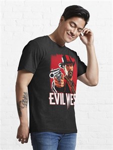 تیشرت بازی Red Dead Redemption | تیشرت رد دد ریدمپشن طرح bad west cowboy evl west game logo کد 159892