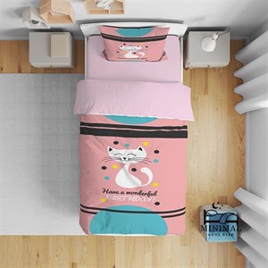 روتختی کودک طرح گربه مدل T5382