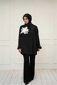 شومیز اشکی مشکی پناه