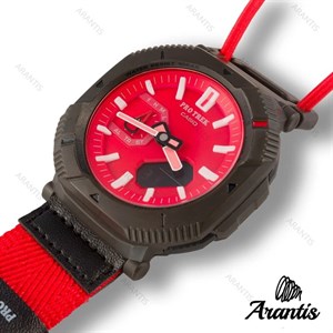ساعت کاسیو پروترک protrek قرمز مدل m-10250