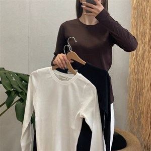 بلوز کبریتی یقه گرد
