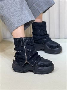 1368 نیم بوت زنانه چروک لوی ویتون louis vuitton