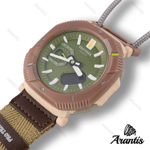 ساعت کاسیو پروترک protrek سبز خاکی مدل m-10253