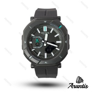 ساعت کاسیو پروترک protrek مشکی بند رابر مدل m-10263
