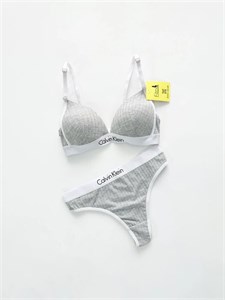 ست شورت و سوتین دخترانه پوش آپ دار کبریتی نوشته کلوین کلاین Calvin klein فیتن Fitan