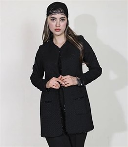 کت مغزی‌دوزی زنانه مدل نیلا