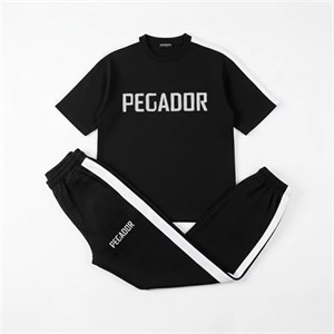 ست تیشرت و شلوار مردانه بنگال کش مدل Pegador-مشکی