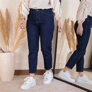 شلوارجین دخترونه مام فیت 14637 ZARA