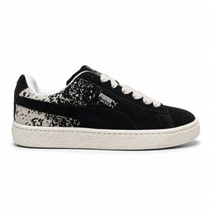 کفش کتانی پوما مدل Suede XL مشکی طوسی کد 295428