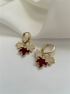 گوشواره آویز برگ veideni