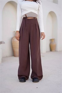 شلوار بندی کرپ سیلک