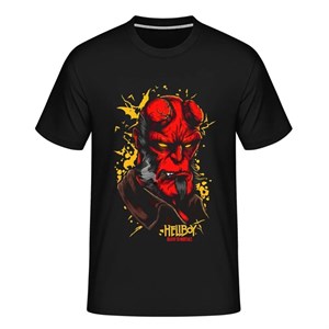 تیشرت طرح پسر جهنمی hellboy