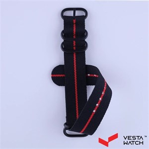 بند ساعت مچی مدل برزنتی نیتو B/R/20mm
