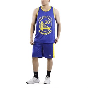 ست رکابی و شلوارک ورزشی مردانه گلدن استیت مدل PY-Warriors 30 آبی