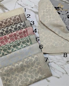 روسری ساتن ابریشم طرح کوچ