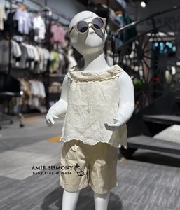 تاپ شلوارک دخترانه ایندیگو مدل روشنا