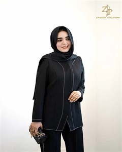 کت و شلوار زنانه گاباردین شبنم