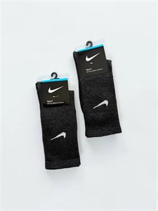 جوراب ساق‌دار زنانه نخ پنبه طوسی تیره برفکی نایکی Nike