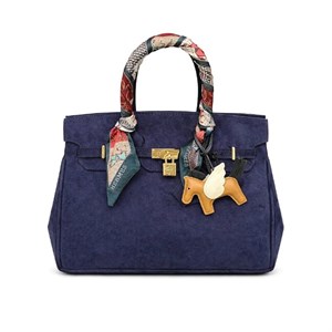 کیف وارداتی HERMES بزرگ سرمه‌ای هرمس