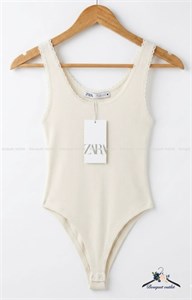 بادی سفید کبریتی زارا ZARA
