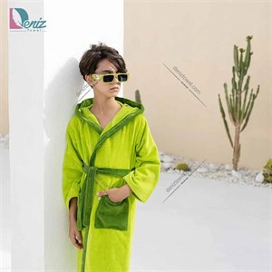 حوله کودک طرح نینجا سبز روشن
