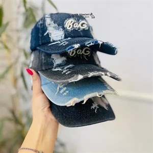 کلاه نقاب دار جین زاپ‌دار BAG