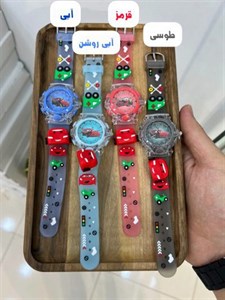 ساعت بچگانه سیلیکونی طرح مک کویین مدل W365
