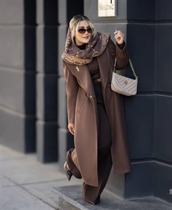 پالتو Paris (قهوه ای)
