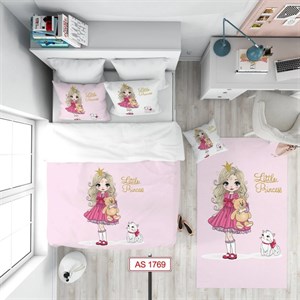 روتختی کودکانه برند مینوریا کیدز طرح دخترانه کد p-268