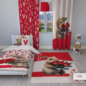 روتختی کودکانه برند مینوریا کیدز طرح خرگوش کد p-245