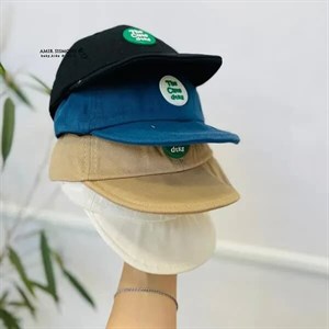 کلاه تابستانه کتان نوزادی ساده