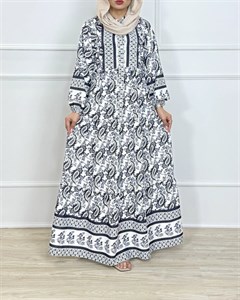 پیراهن طوبا طرح ترمه کد محصول 846