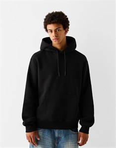 هودی مشکی Bershka