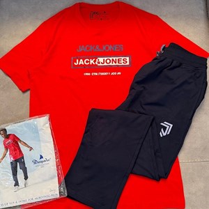 ست تیشرت و شلوار مردانه jack&jones