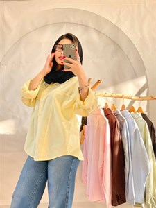 شومیز لینن کتان با رنگای پاستلی