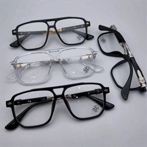 عینک کروم هارتز مشکی دو پل کد10662 Chrome Hearts