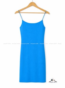 پیراهن(تاپ بلند) آبی ZARA